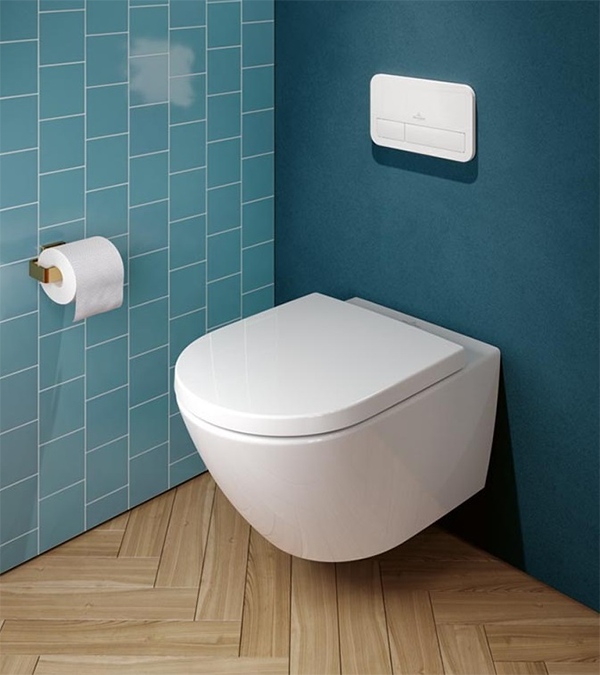 Bồn cầu treo tường Villeroy & Boch Subway 3.0 Combi Pack,, có TwistFlush