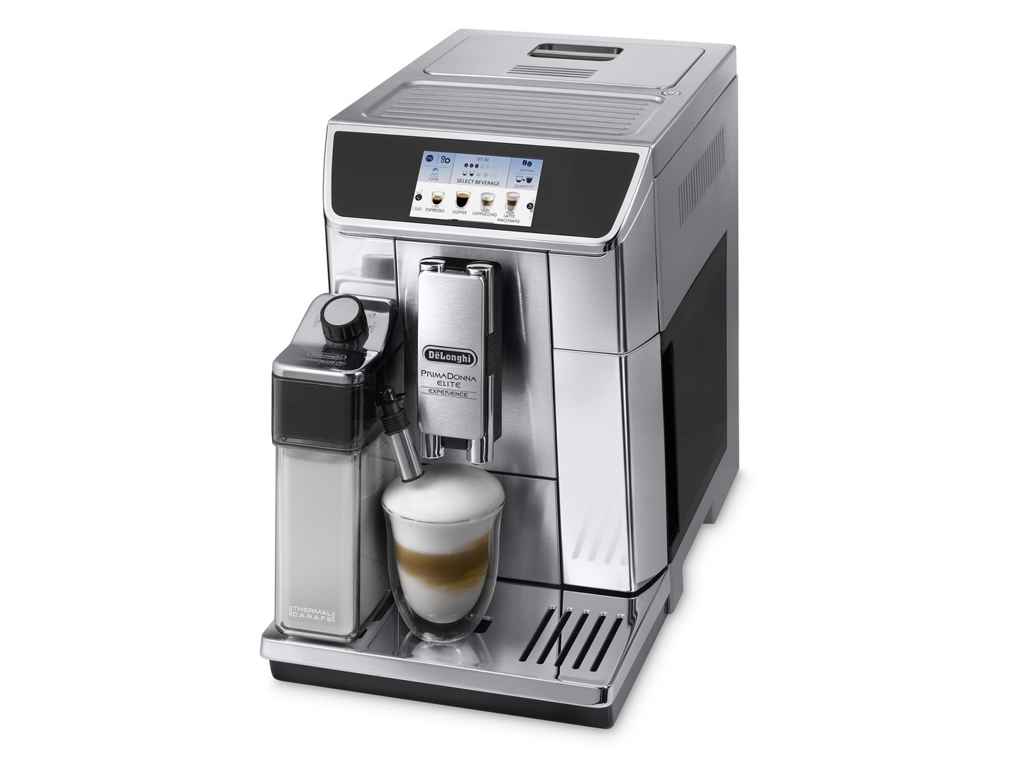 MÁY PHA CÀ PHÊ TỰ ĐỘNG Delonghi PrimaDonna Elite Experience ECAM650.85.MS