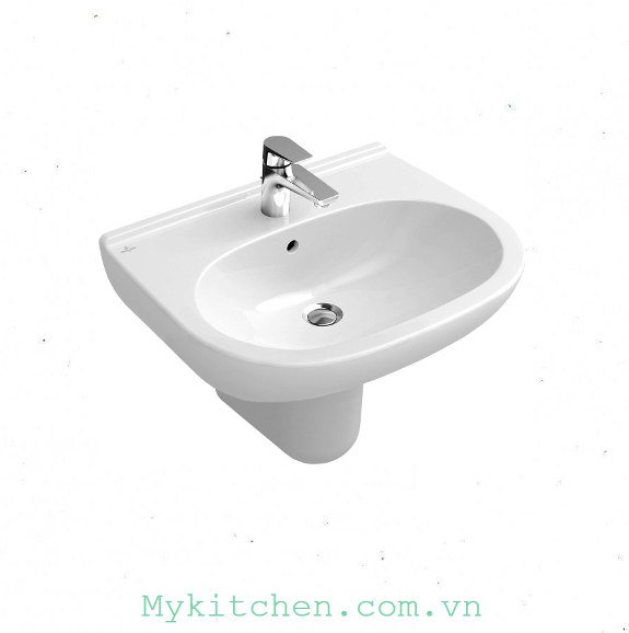 Chậu rửa mặt Villeroy & Boch O.novo oval 60x49cm