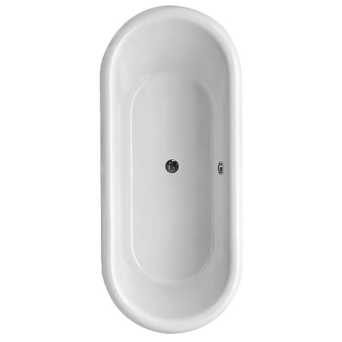 Bồn tắm bán âm  hình bầu dục Villeroy & Boch Nexus, 1771 x 771 mm